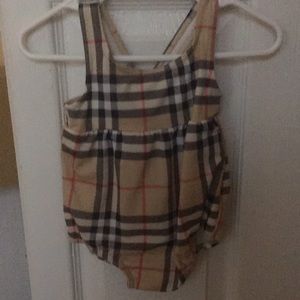 Authentic Burberry baby girl swimsuit